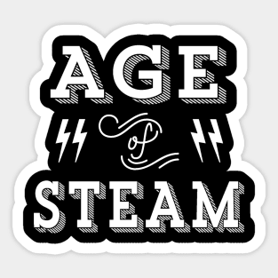 Steampunk - Age of Steam - Neo Victorian Gothic Sticker